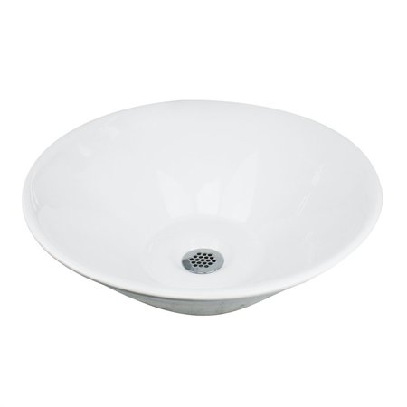 NANTUCKET SINKS Round Low-Profile Vessel Sink NSV222